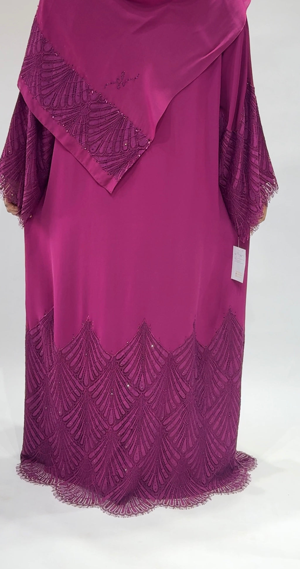Magenta Exclusive Abaya