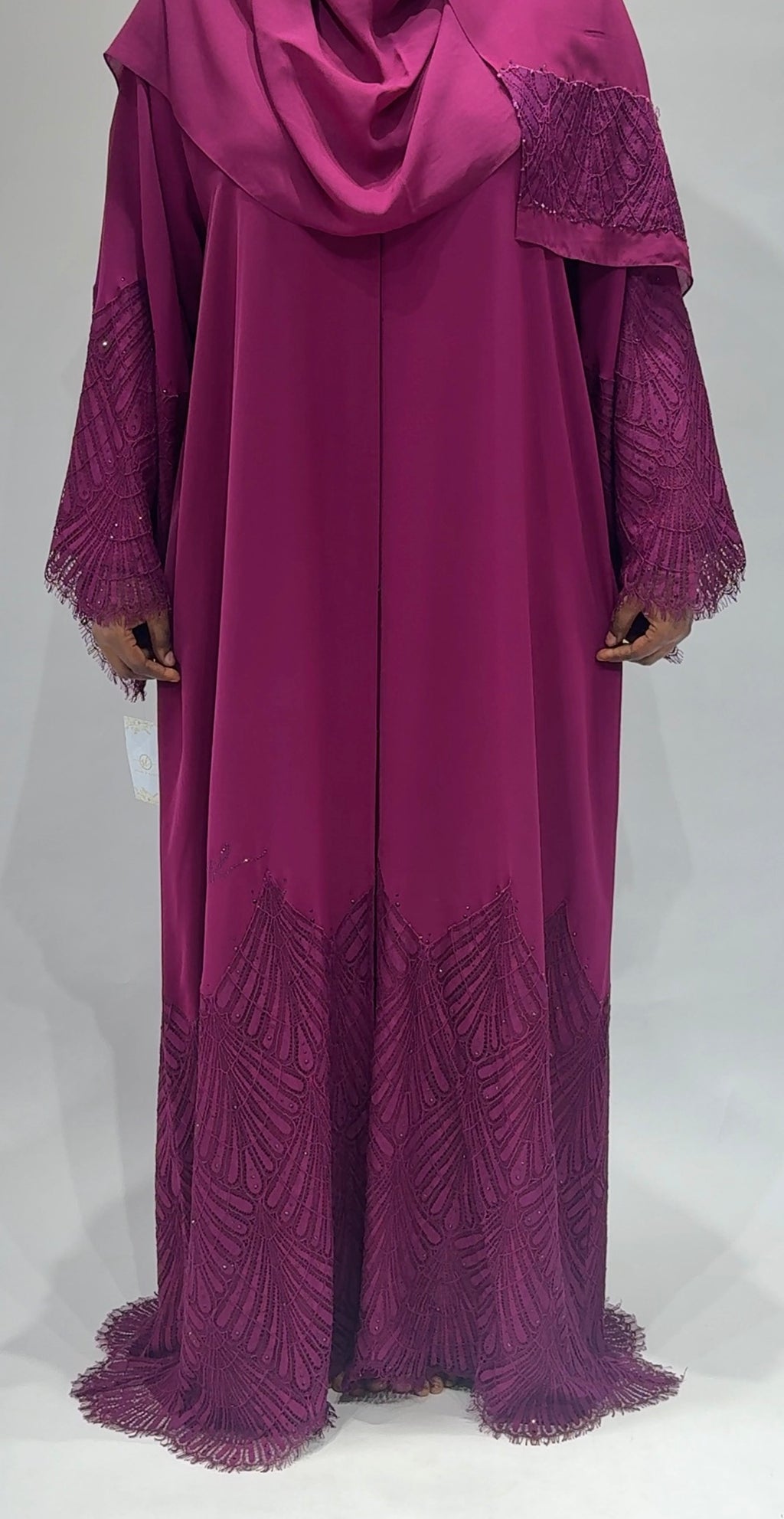 Magenta Exclusive Abaya
