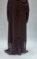 Mocha Lace Royale Exclusive-Abaya