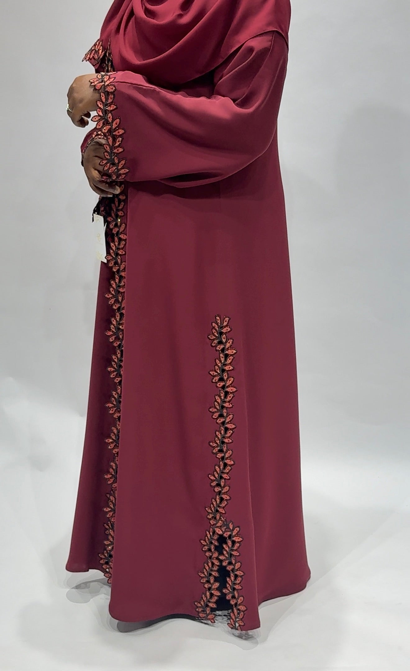 Blossom Embroidered Abaya