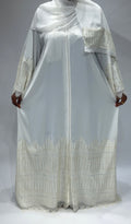 Elegant Ivory Exclusive-Abaya