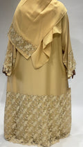 Exclusive lace and Embroidered luxury abaya