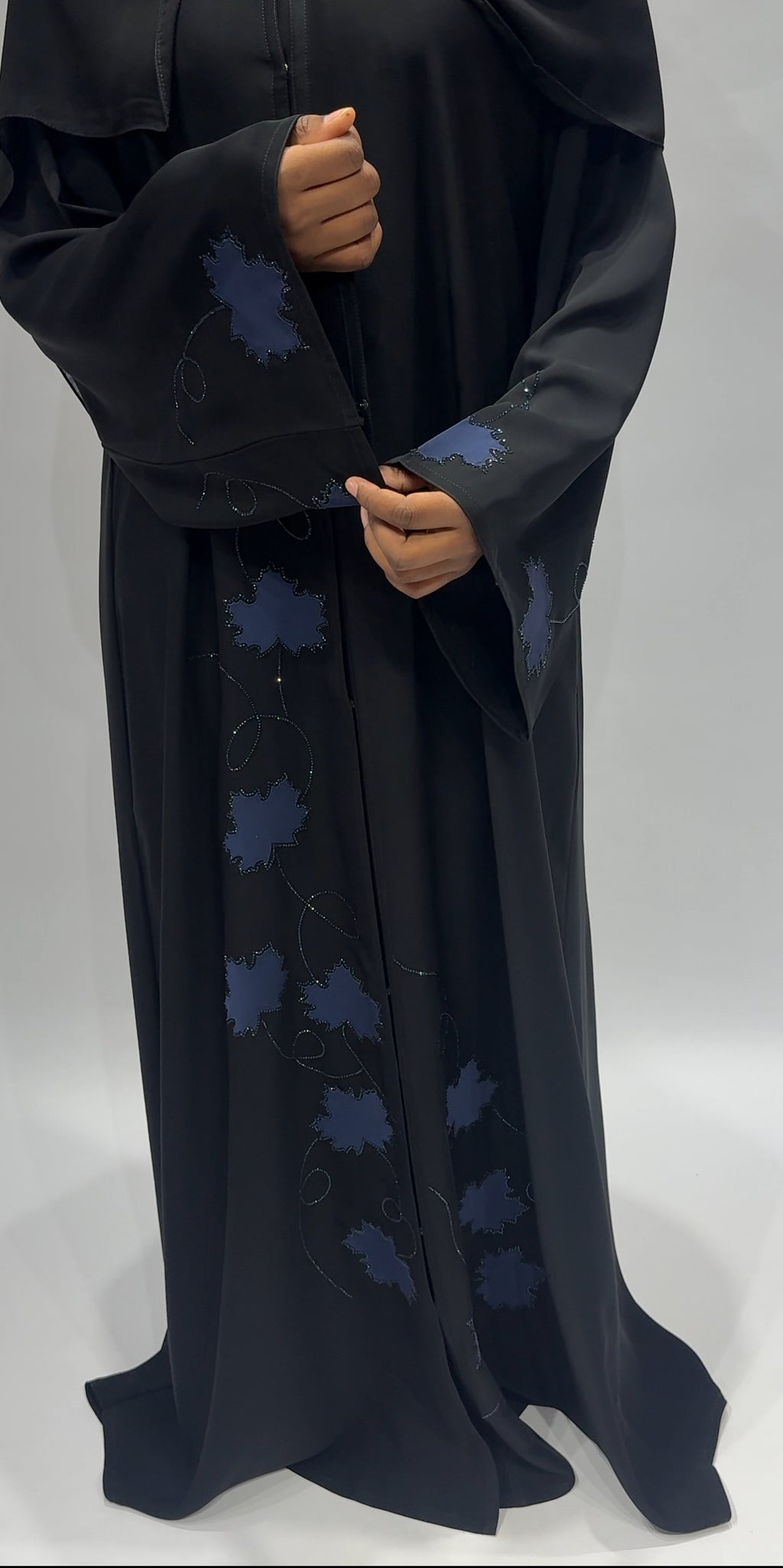 Dark Elegance Abaya