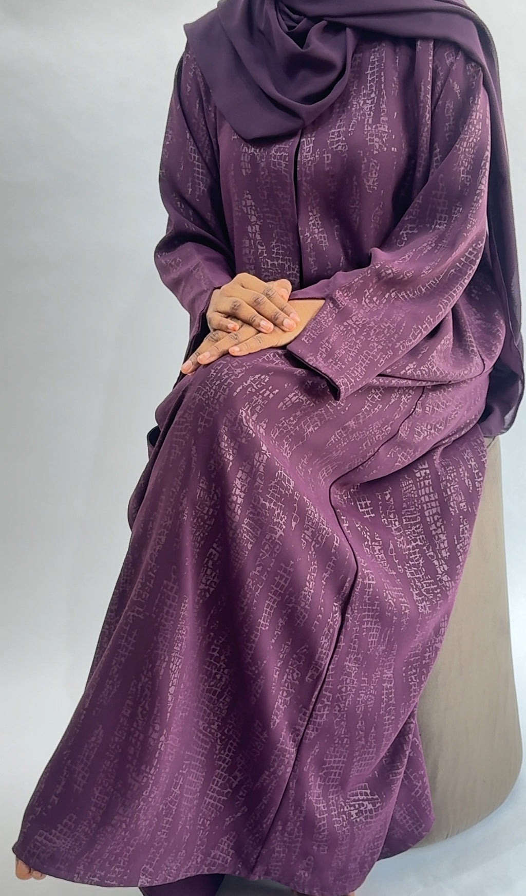 Purple Abaya