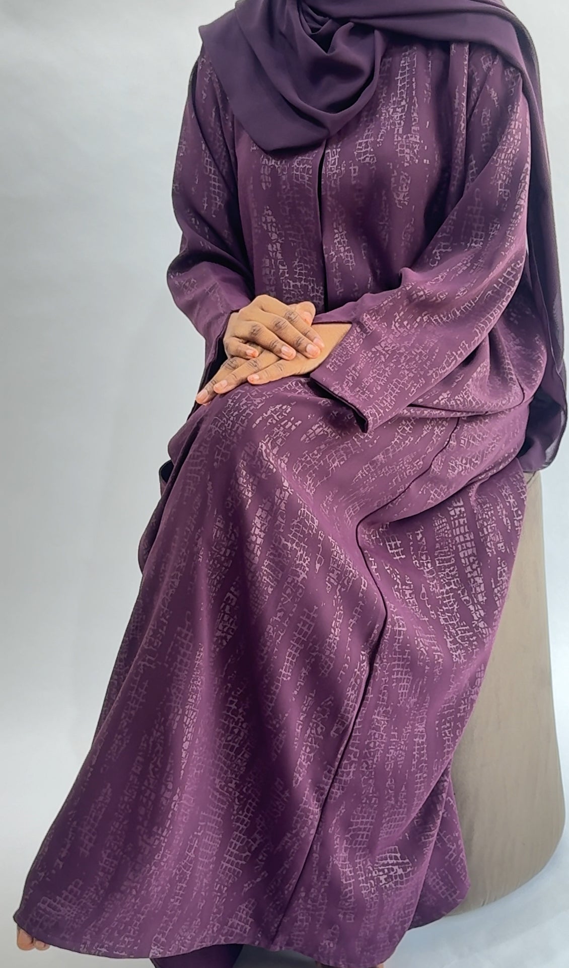 Purple Abaya