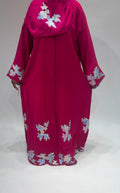 Pink Aurora Abaya
