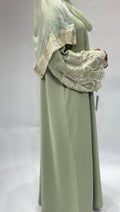 Mint Green  Abaya