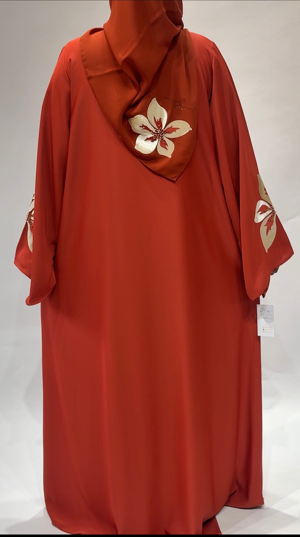 Rust Blossom Luxe Exclusive-Abaya