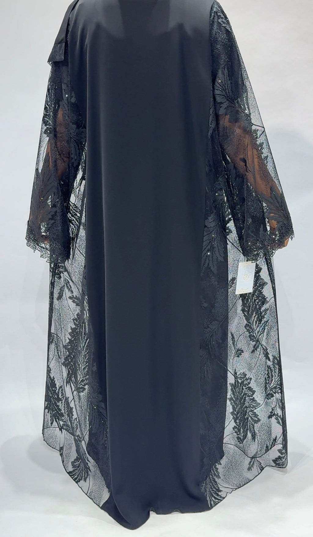 Black premium Abaya no inner